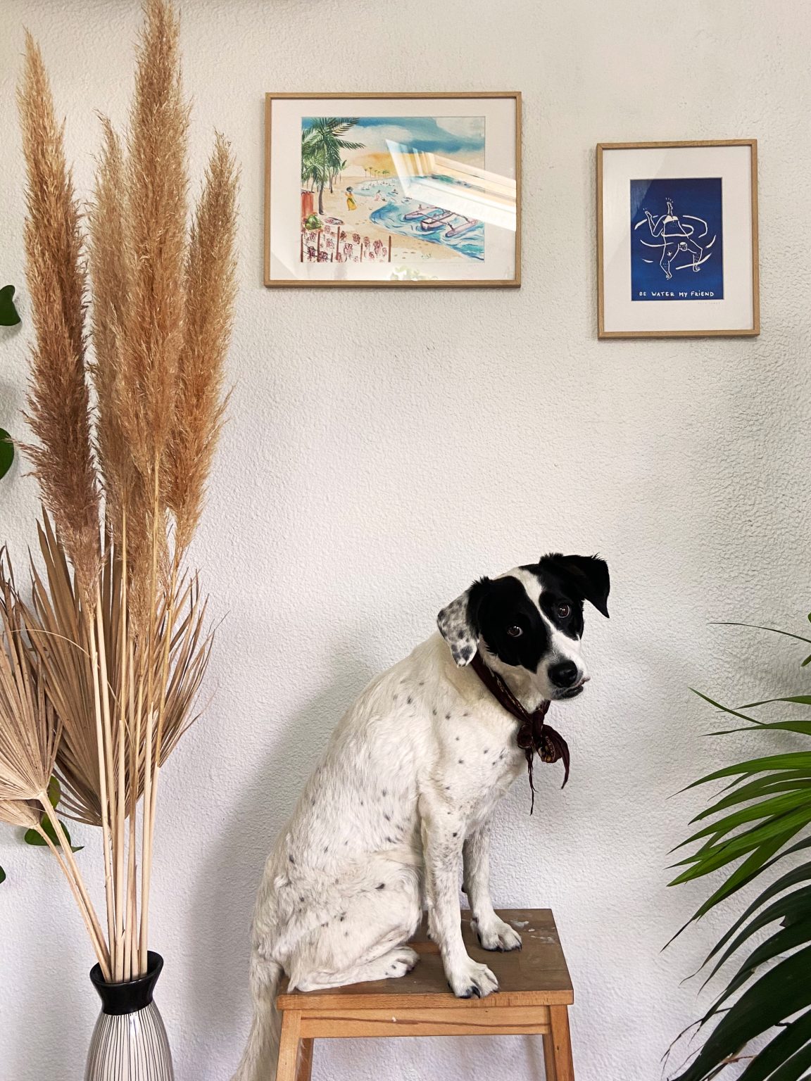 Be water my friend – aquarelle de Lola Camus, vue 5