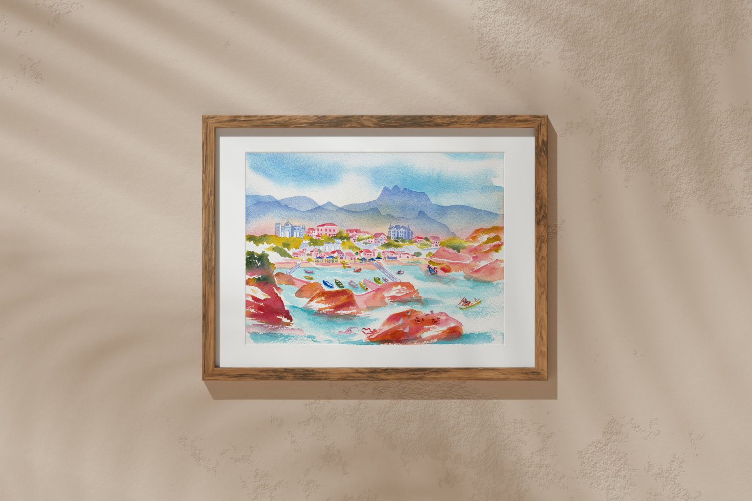 Crampottes – aquarelle de Lola Camus, vue 2