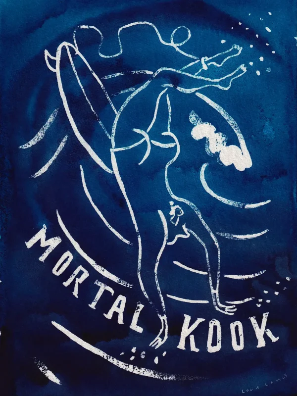 Mortal kook – aquarelle de Lola Camus