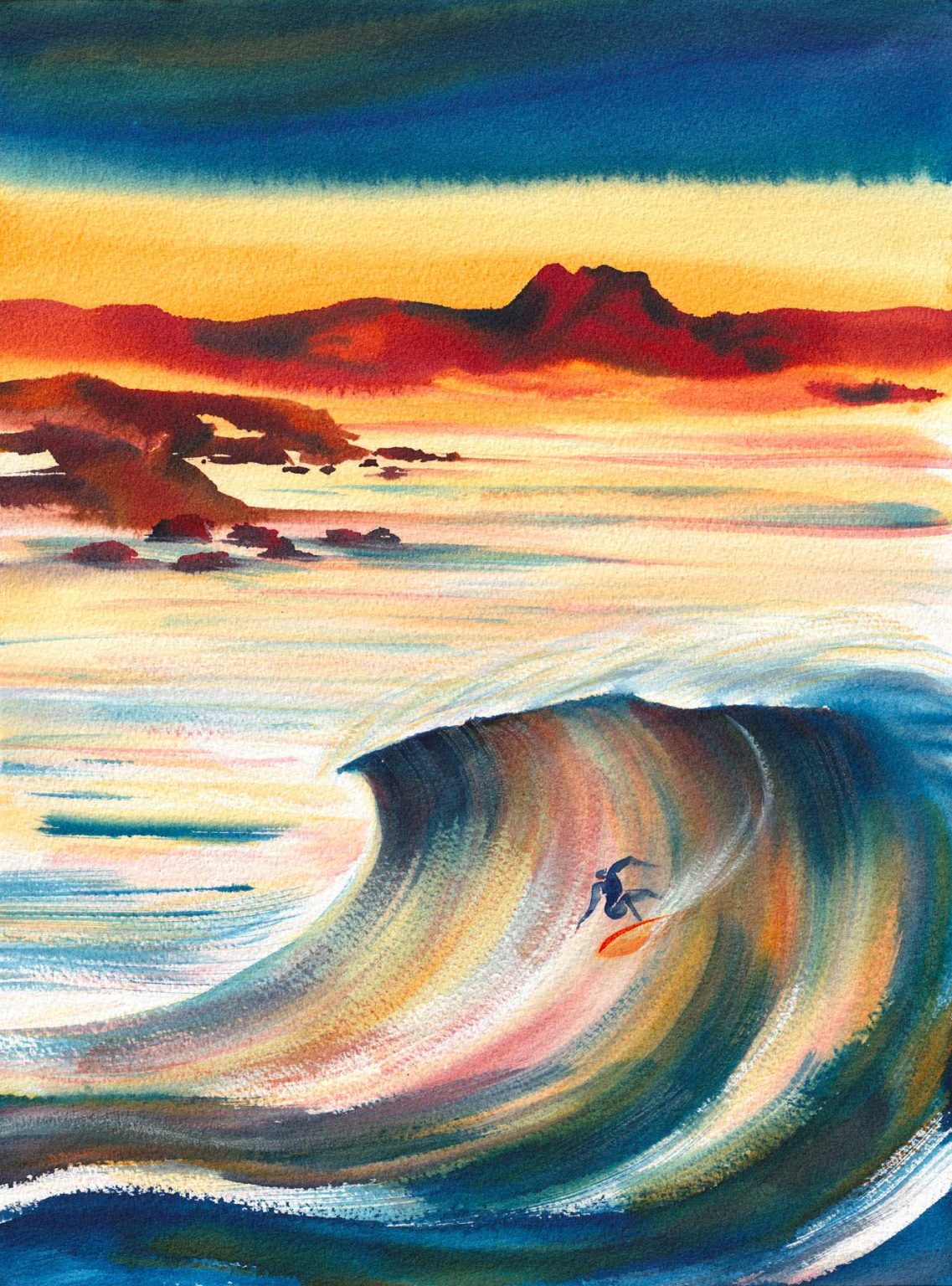 Urkiteko – aquarelle de Lola Camus