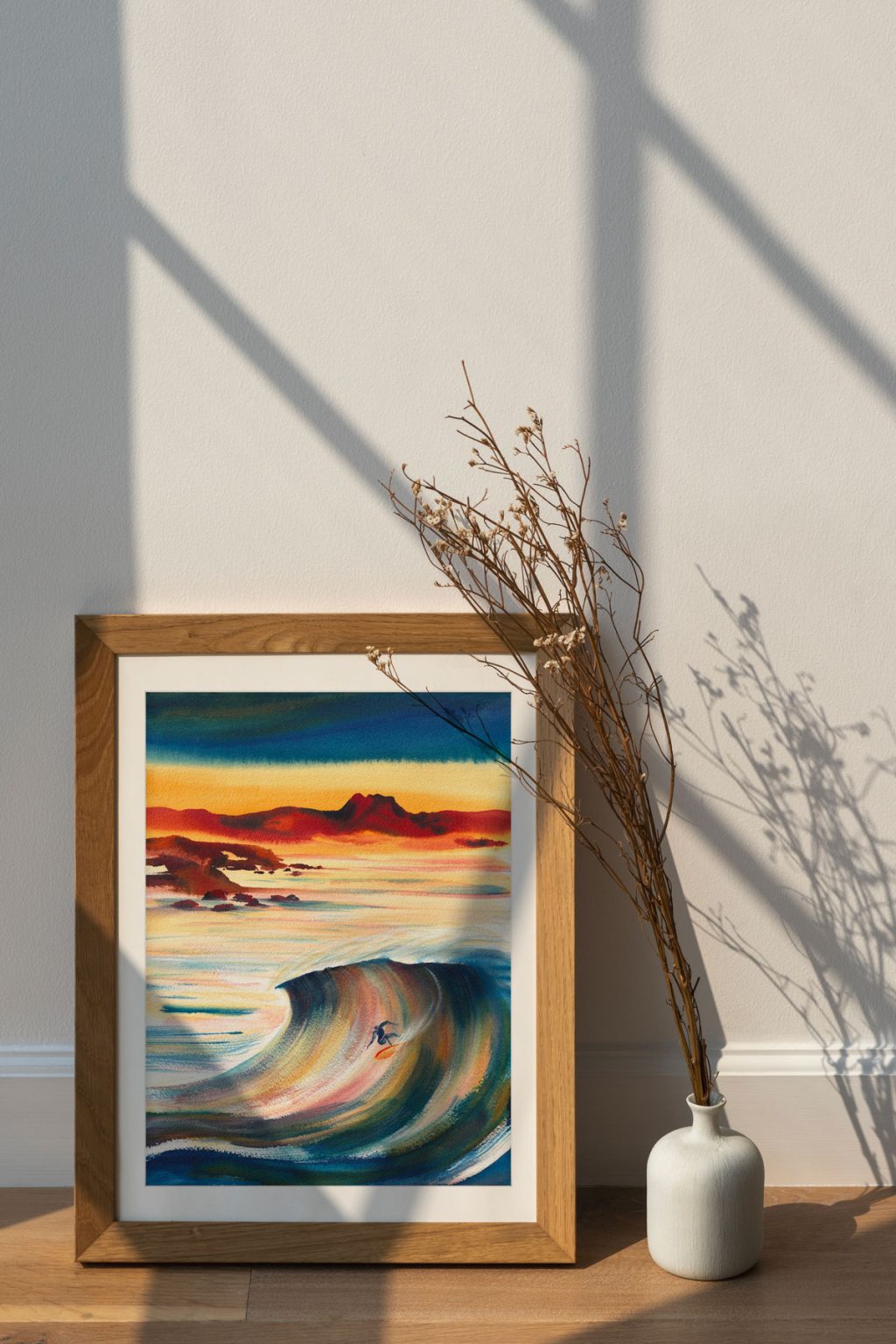 Urkiteko – aquarelle de Lola Camus, vue 2