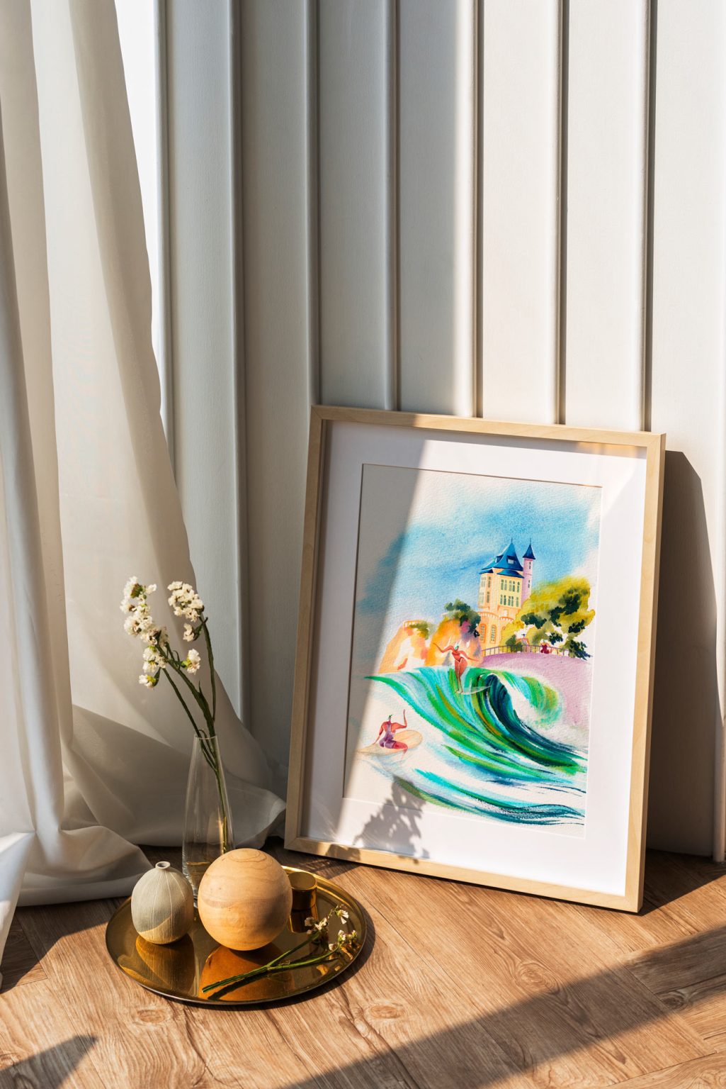 Belza Madame – aquarelle de Lola Camus, vue 2