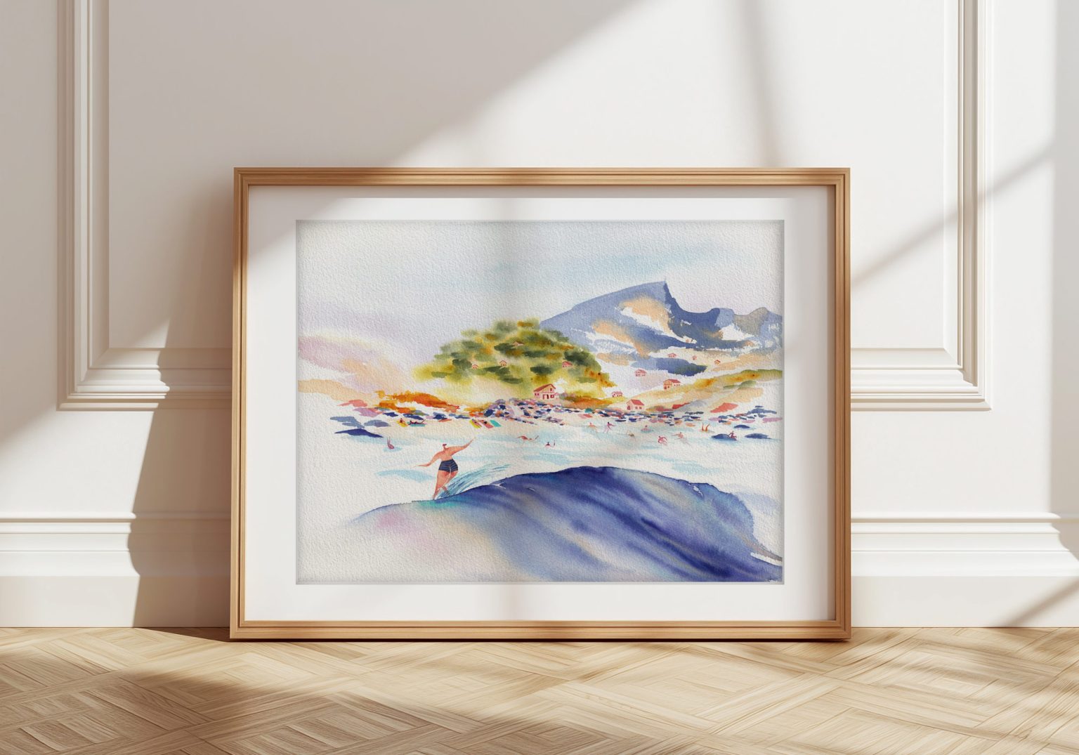 Erromardie paradis – aquarelle de Lola Camus, vue 2